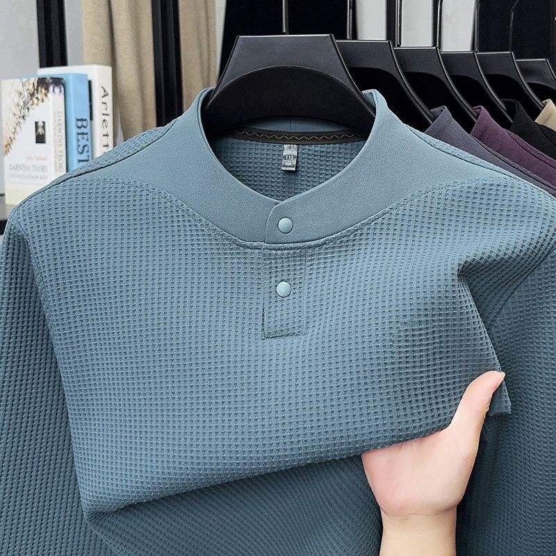 เสื้อยืดแขนยาวผ้าถักลายวาฟเฟิล - Base Layer Top บทวิจารณ์และราคา
