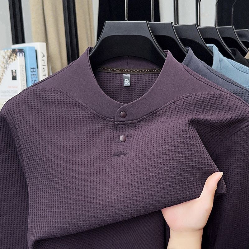 เสื้อยืดแขนยาวผ้าถักลายวาฟเฟิล - Base Layer Top บทวิจารณ์และราคา