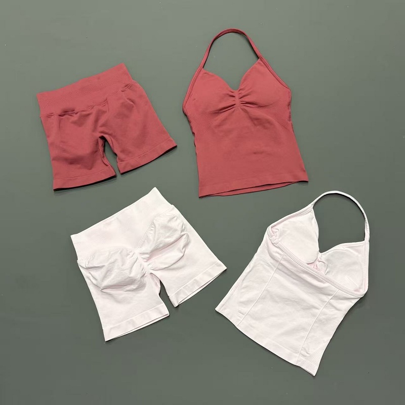 ชุดออกกำลังกายผู้หญิง 2 ชิ้น เ - Suspender Tank Top บทวิจารณ์และราคา
