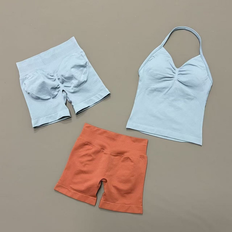 ชุดออกกำลังกายผู้หญิง 2 ชิ้น เ - Suspender Tank Top บทวิจารณ์และราคา